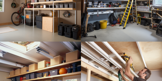 Installing Overhead Garage Storage