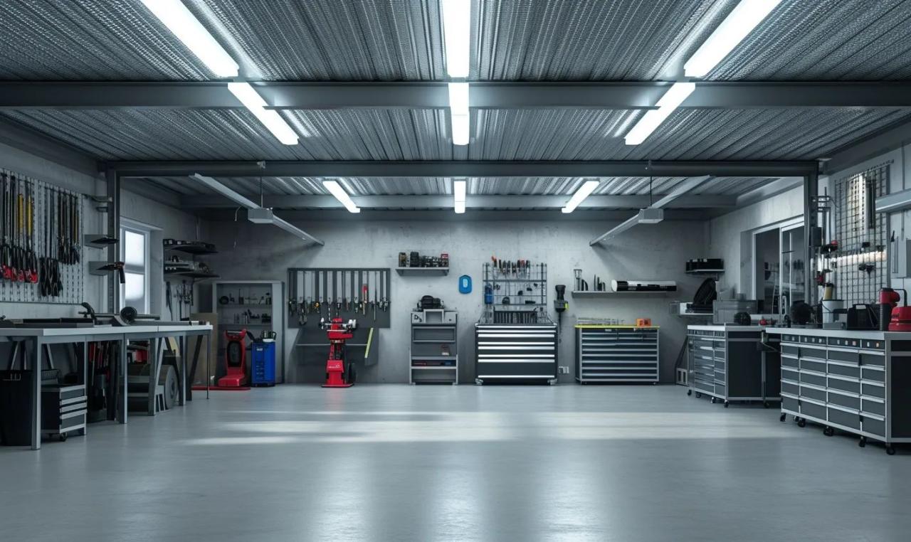 Advanced Lighting Solutions for Garage Workshops