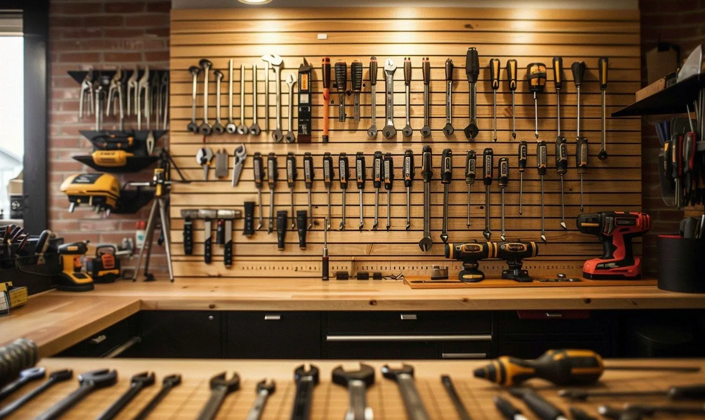 Keeping Large Specialty Tools Neatly Stored and Accessible