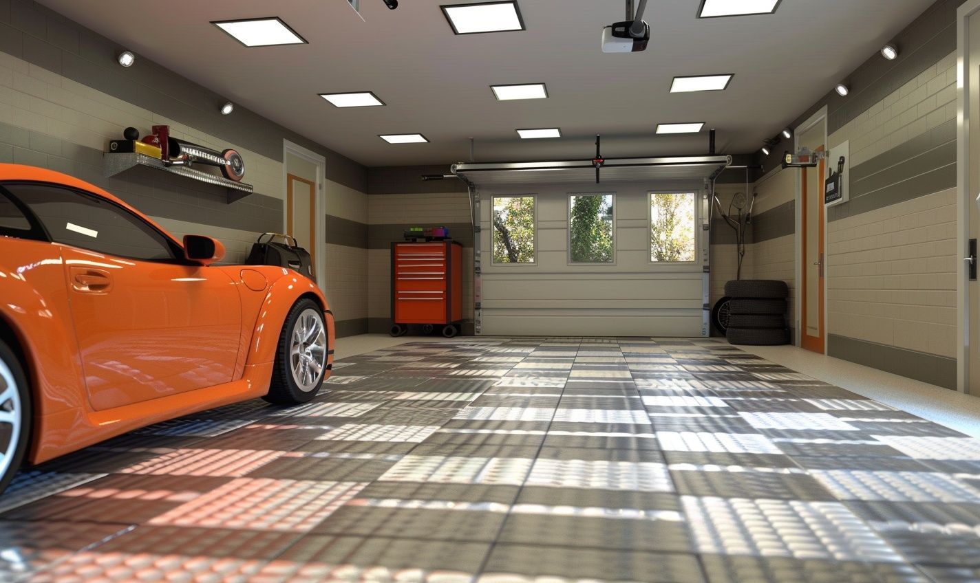 Transform Your Garage with Interlocking Tiles