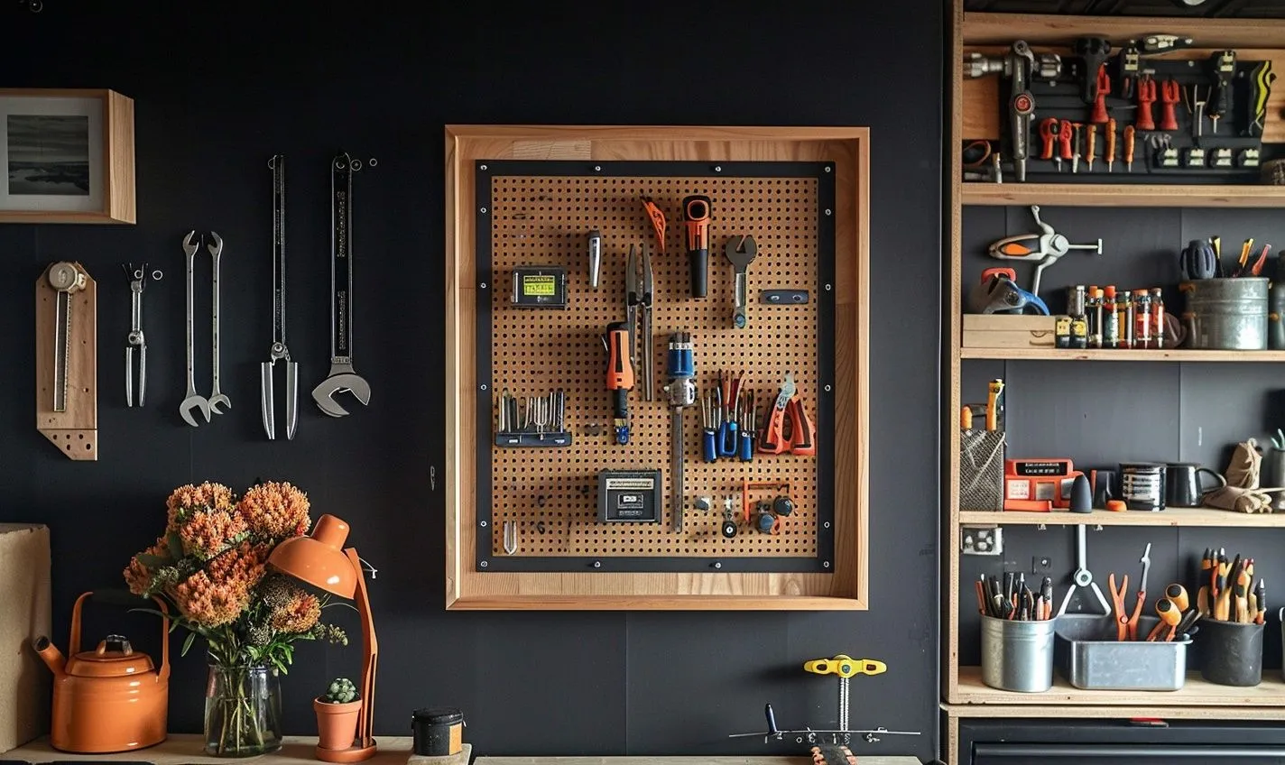 Using Pegboards for Versatile Displays