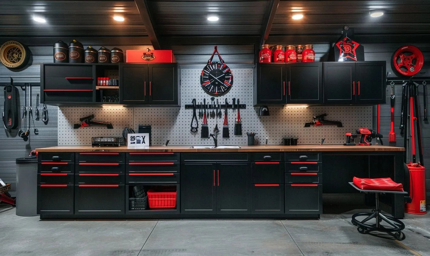 Create a Cozy Lounge Area in Your Garage