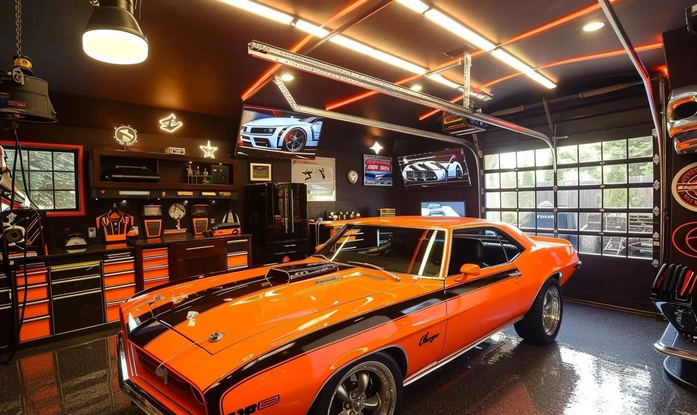 Must-Have Decor and Accessories for a Car-Themed Garage