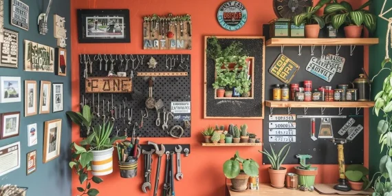 Transform Your Garage with These DIY Wall Decor Projects